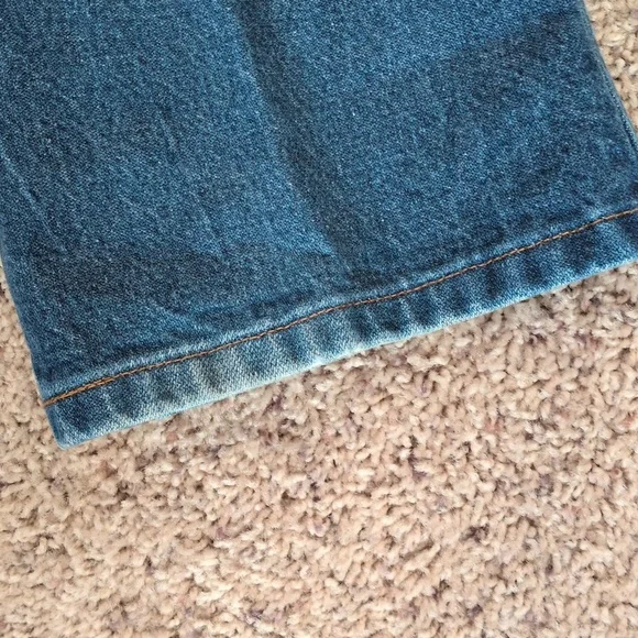 Wrangler Men's Dark Blue Straight Jeans 38 X 30 - Picture 5 of 5